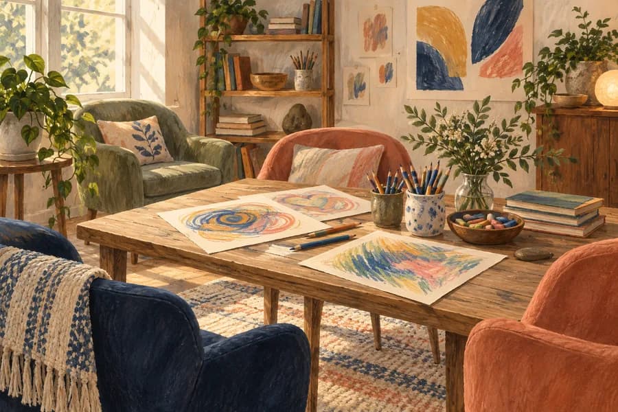 Illustration: Art Therapy