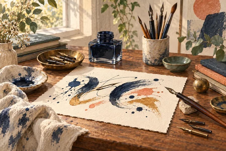 Illustration: Calligraphy & Lettering