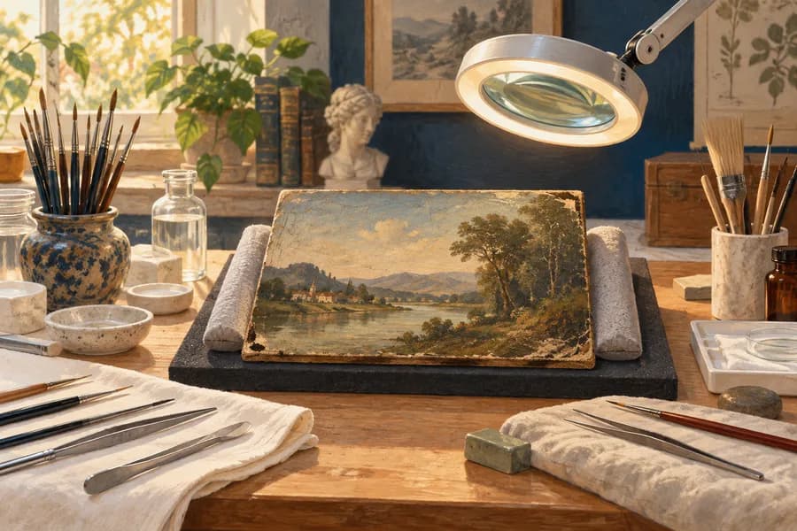 Illustration: Art Conservation & Restoration