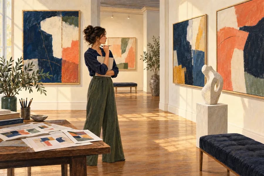 Illustration: Museum & Gallery Curation