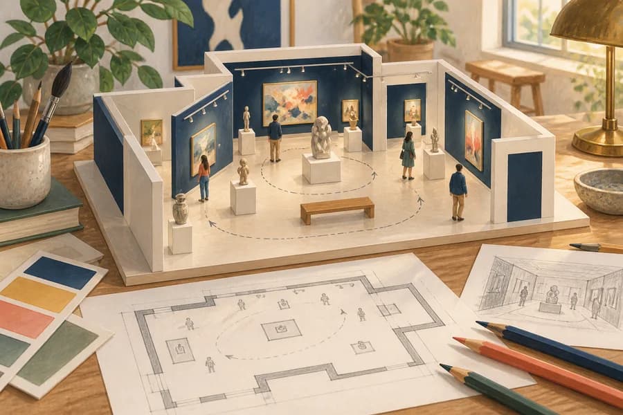 Illustration: Exhibition Design