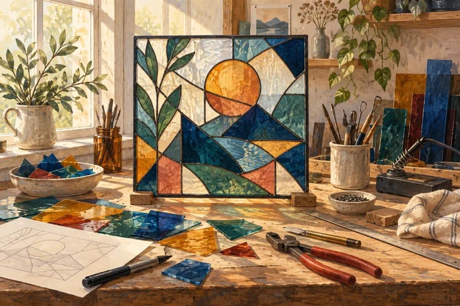 Illustration: Glass Art
