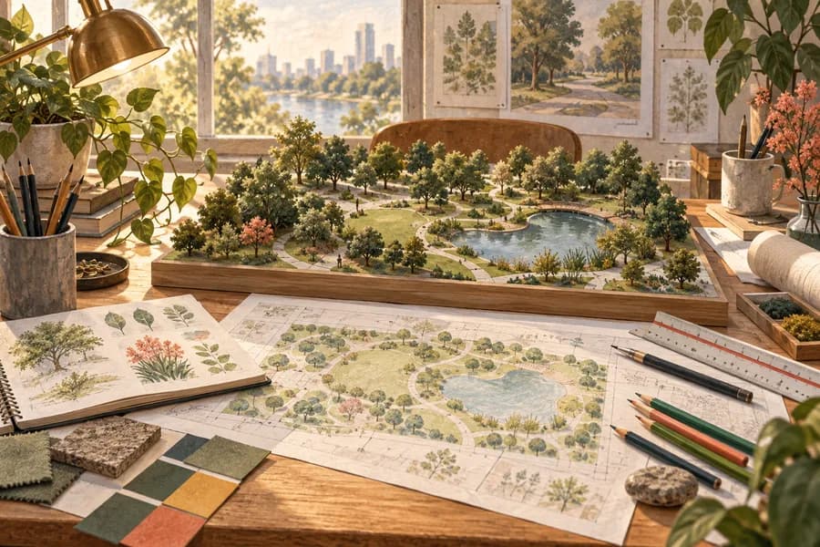 Illustration: Landscape Architecture