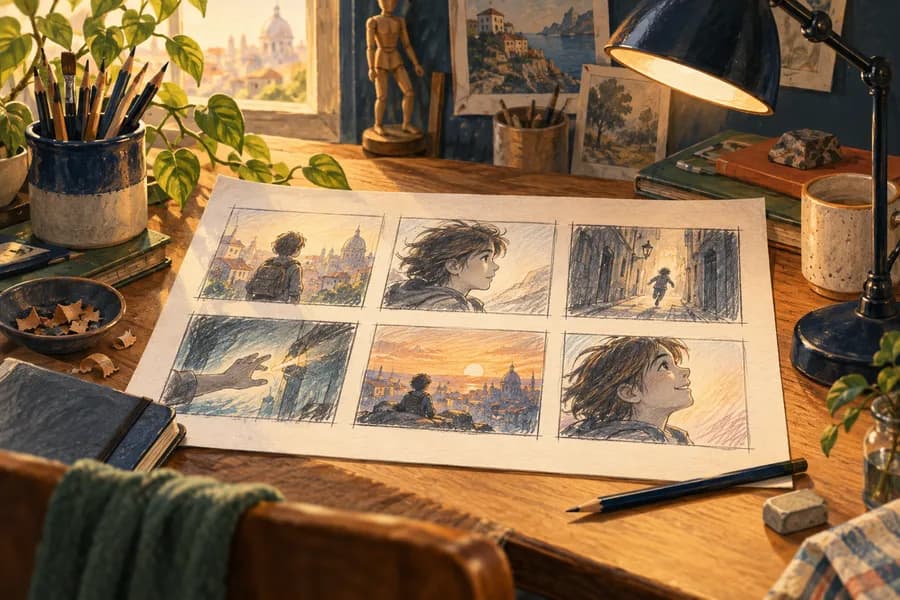 Illustration: Storyboard Art